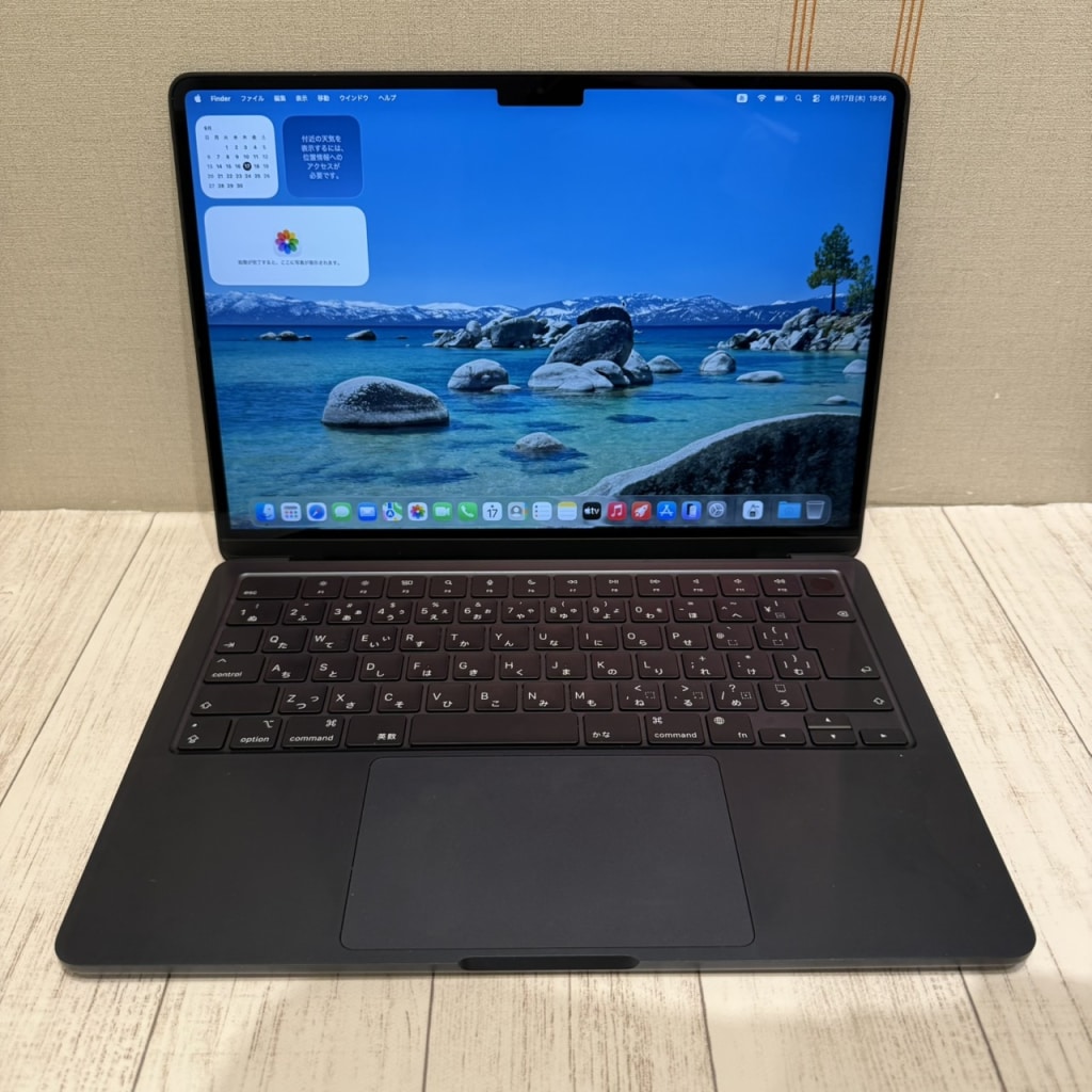 MacBook Air M2 2022 13インチ メモリ8GB SSD256GB ミッドナイト MLY33J/A