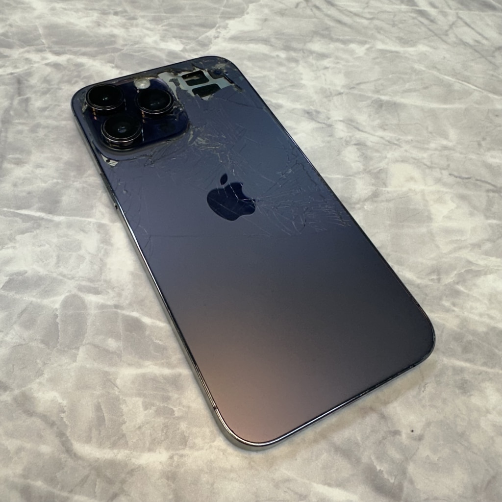 SIMロック解除(docomo) iPhone14 Pro Max 256GB ディープパープル MQ9E3J/A