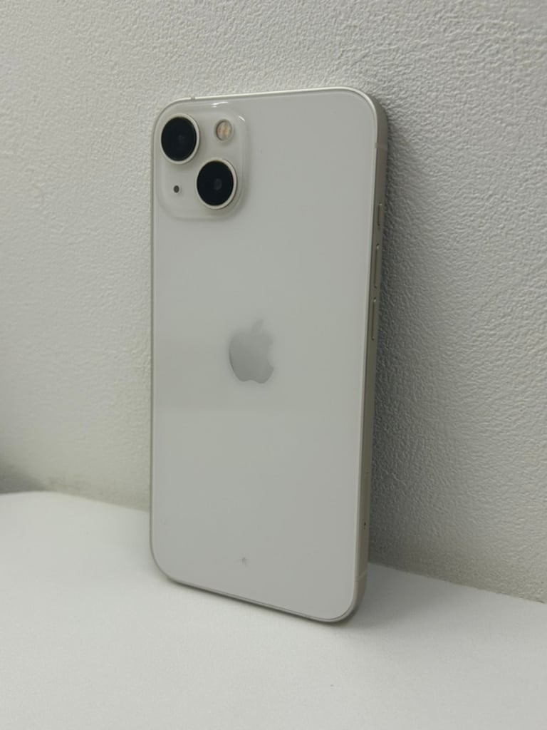 SIMロック解除(au)	iPhone13 128GB スターライト MLND3J/A