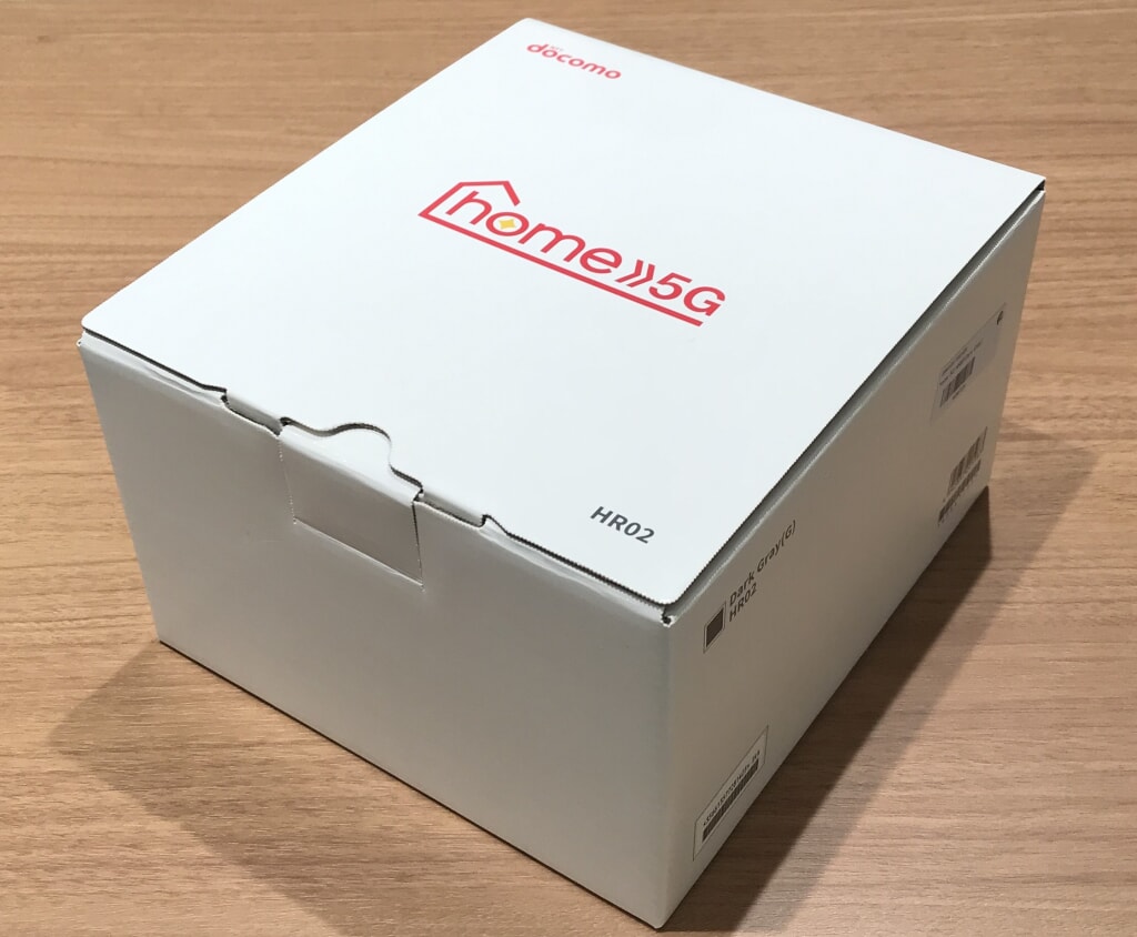 docomo Home5g ダークグレー HR02