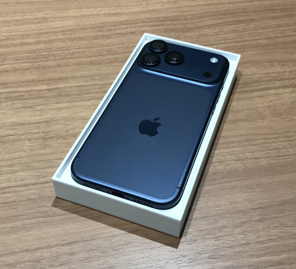 国内版SIMフリー iPhone17 Pro Max 256GB ディープブルー MFYA4J/A