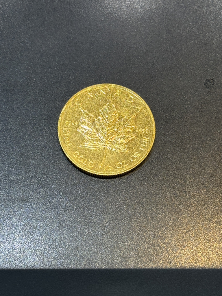 メイプルリーフ金貨1/2OZ