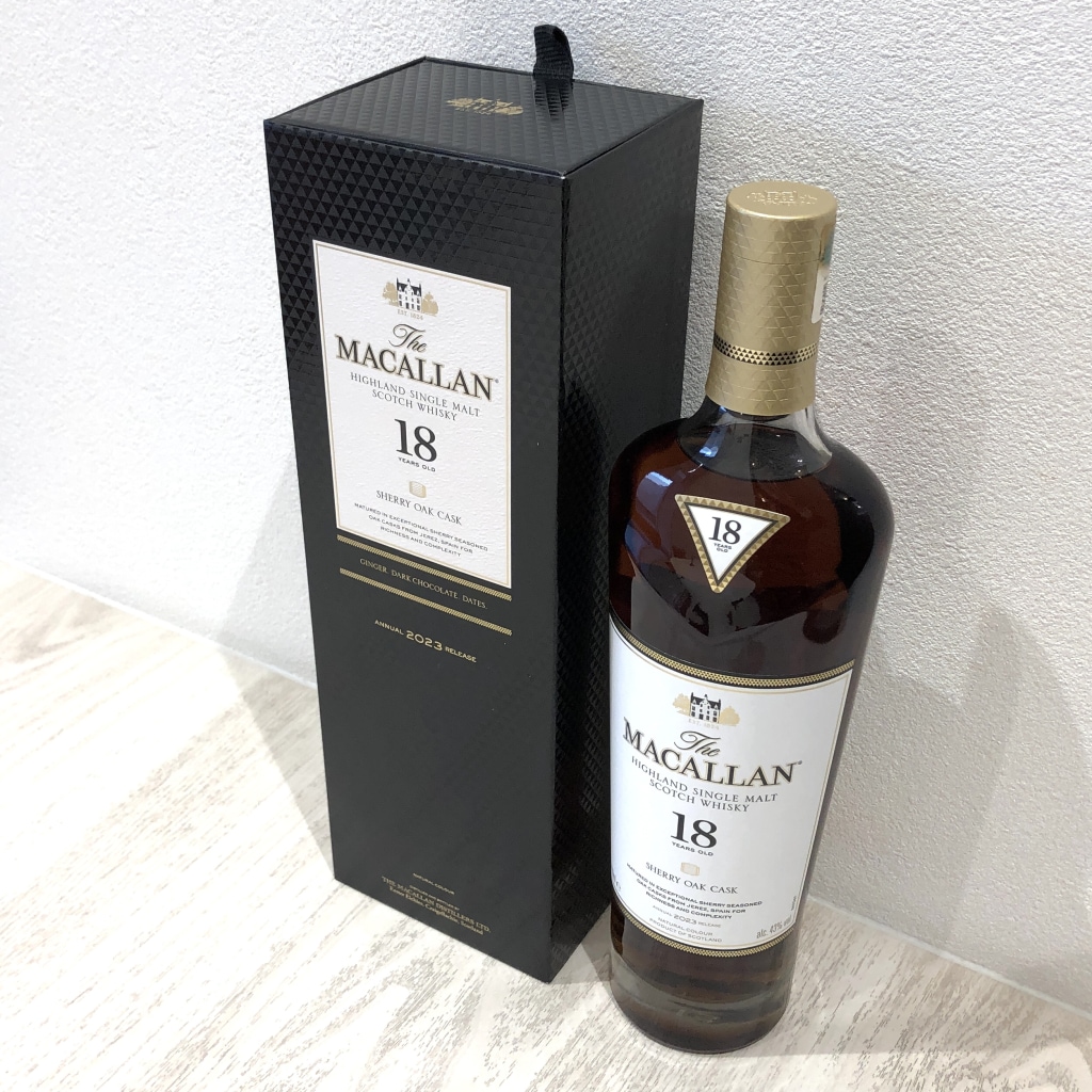 ザ・マッカラン 18年 2023 シェリーオークカスク 700ml/43度/瓶