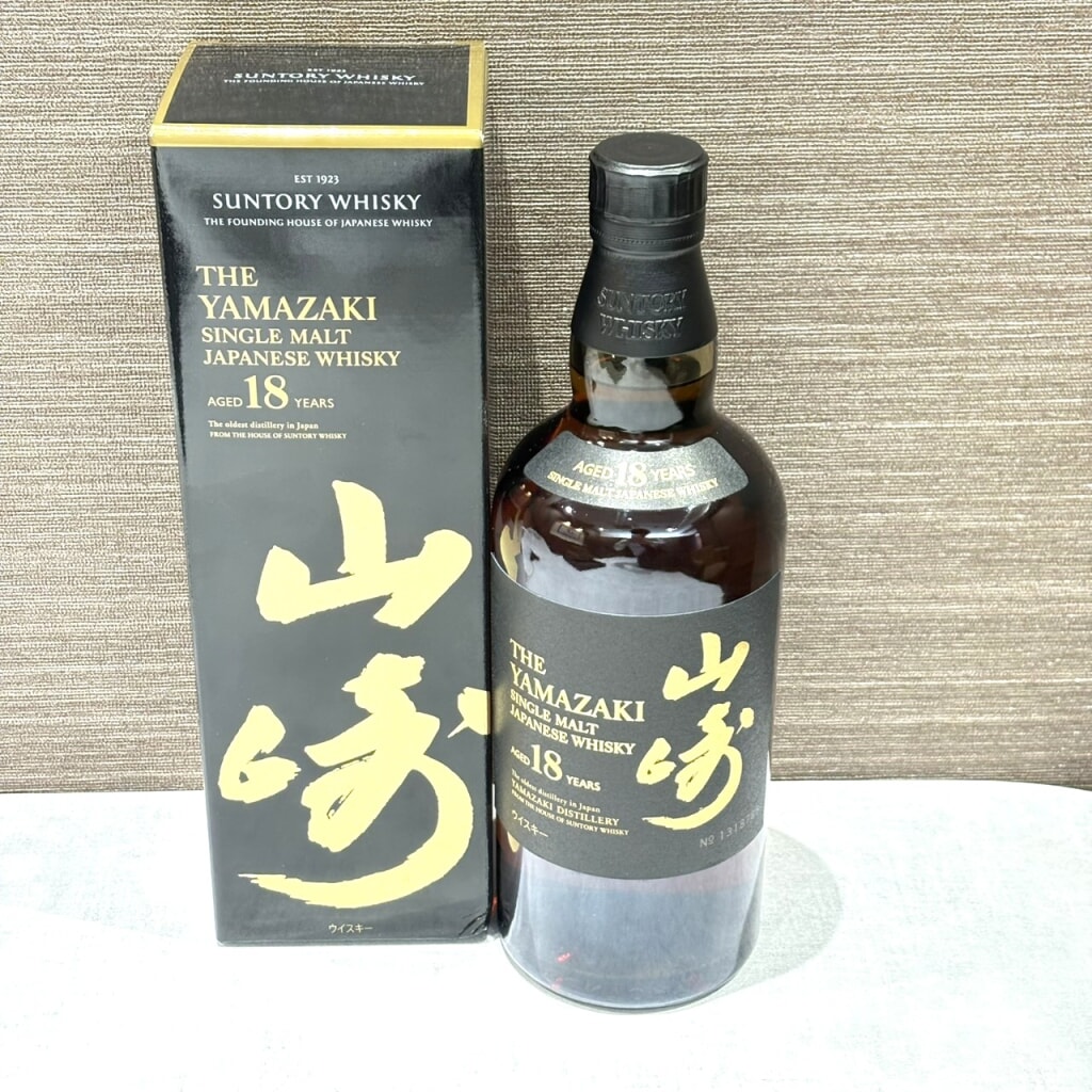サントリー シングルモルト ウイスキー 山崎18年 700ml/43度/瓶