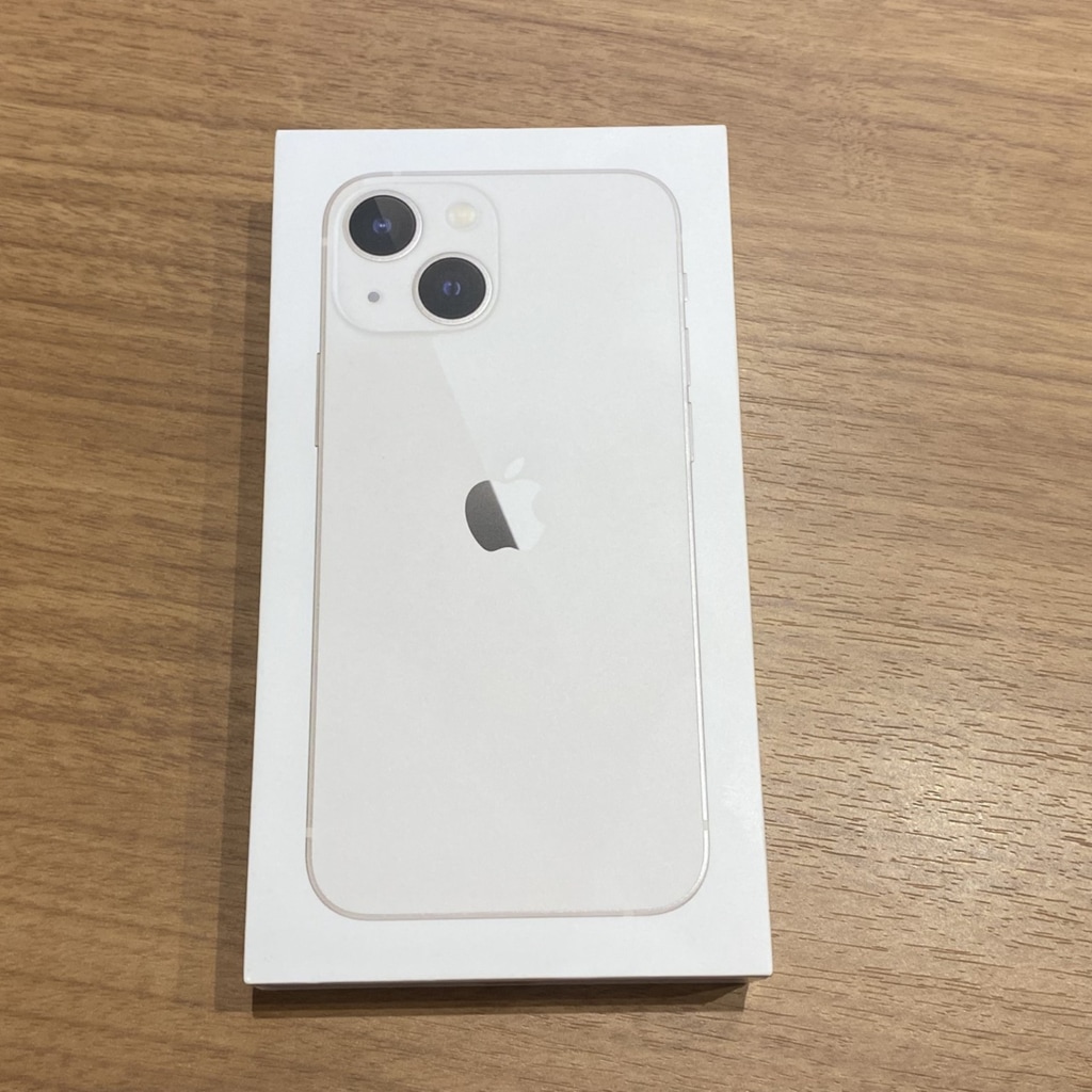 SIMロック解除(楽天モバイル) iPhone 13 mini 128GB スターライト MLJE3J/A