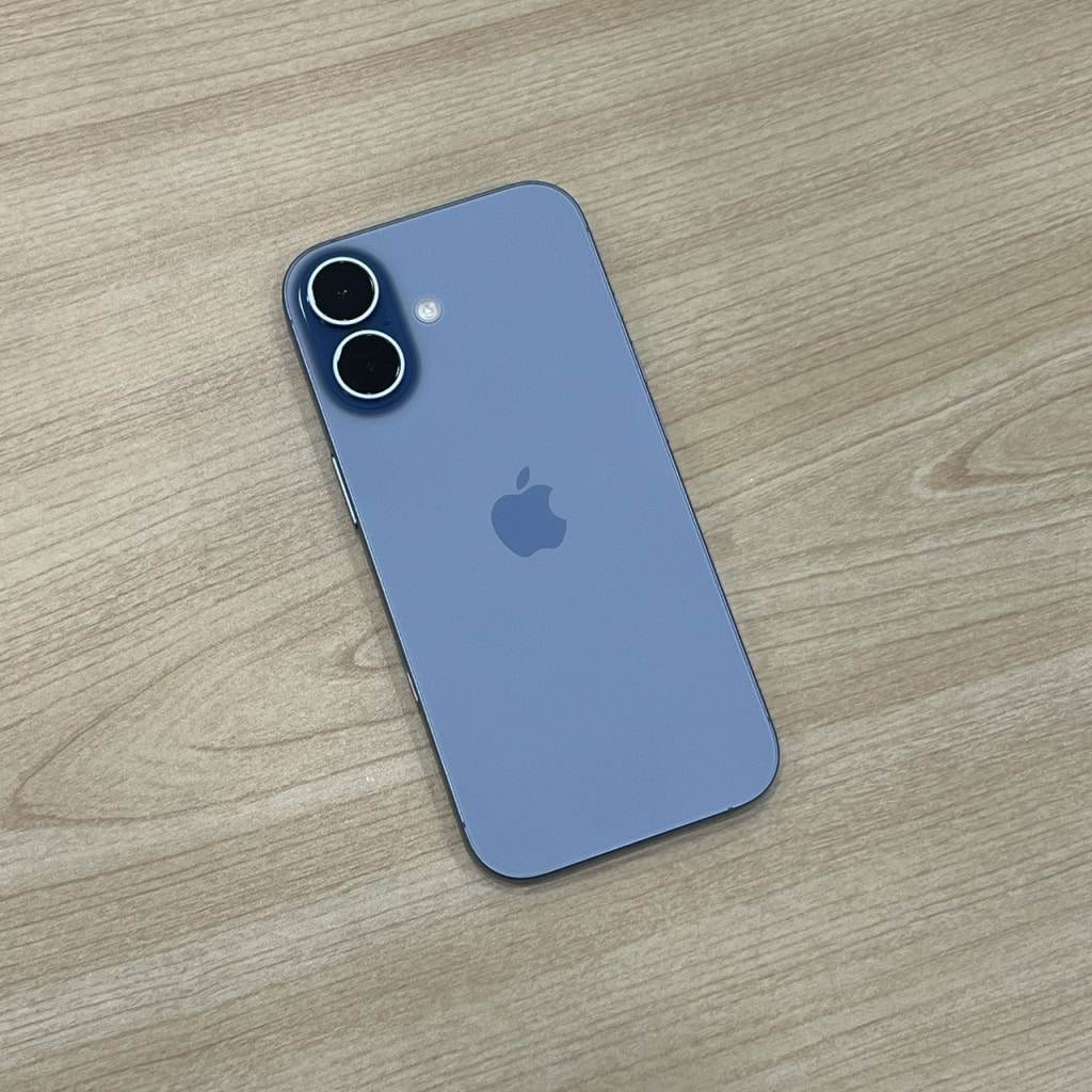 SIMロック解除(Softbank) iPhone17 256GB ミストブルー MG694J/A