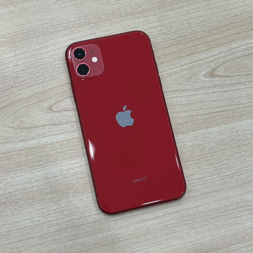 SIMロック解除(Softbank) iPhone11 128GB レッド MWM32J/A