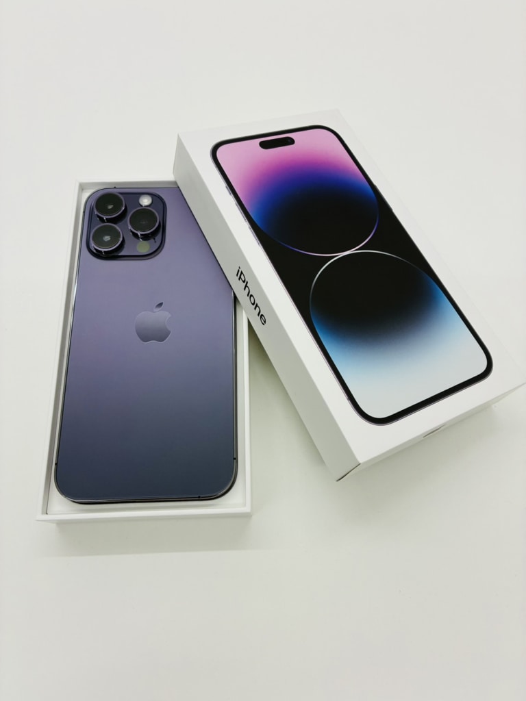 国内版SIMフリー iPhone14ProMax 256GB ディープパープル MQ9E3J/A