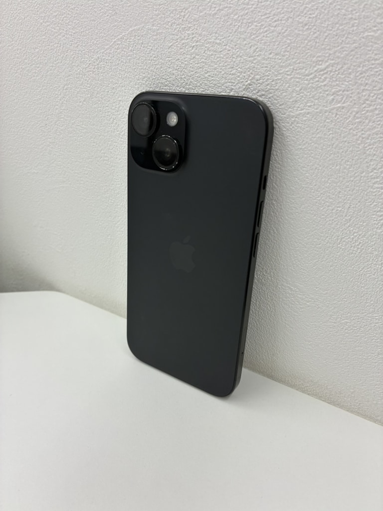 SIMロック解除(au) iPhone15 128GB ブラック MTMH3J/A