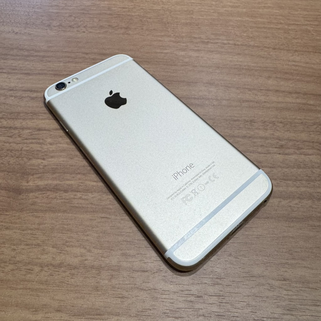 SIMロック解除(Softbank) iPhone6 64GB ゴールド NG4J2J/A