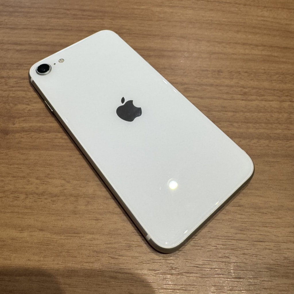 SIMロック解除(Softbank) iPhoneSE2 128GB ホワイト MXD12J/A