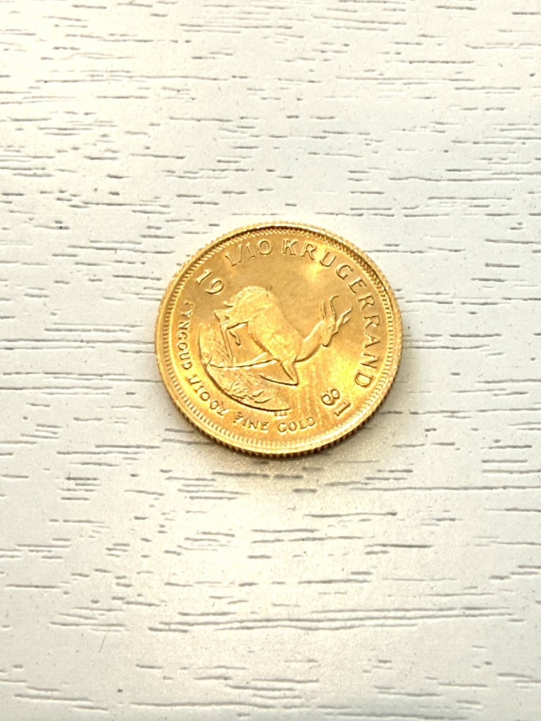 南アフリカ共和国 1/10oz クルーガーランド金貨