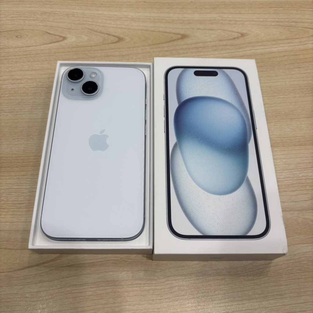 国内版SIMフリー iPhone15 256GB ブルー MTMR3J/A