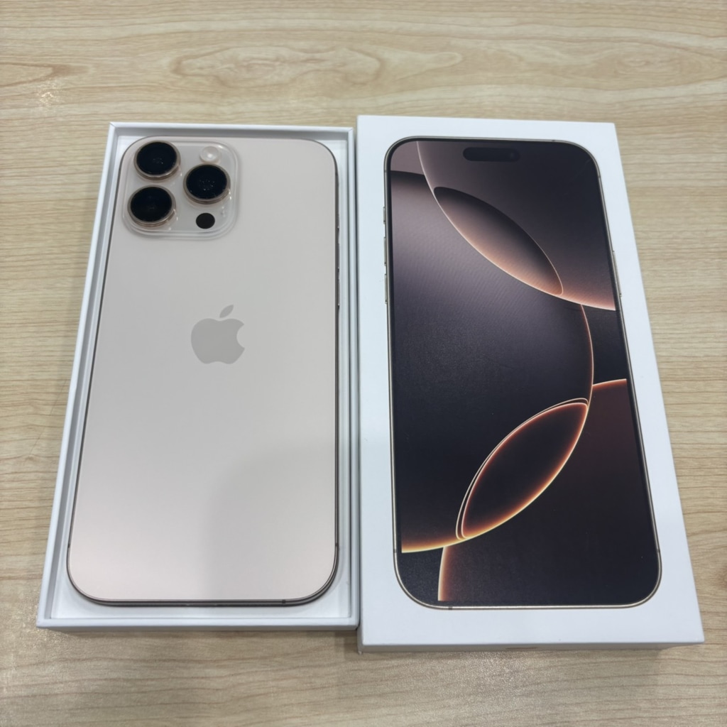 国内版SIMフリー iPhone16ProMax 256GB デザートチタニウム MYWJ3J/A