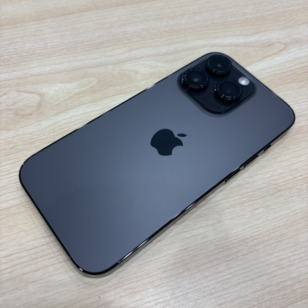SIMロック解除(au) iPhone14 Pro 256GB スペースブラック MQ0Q3J/A