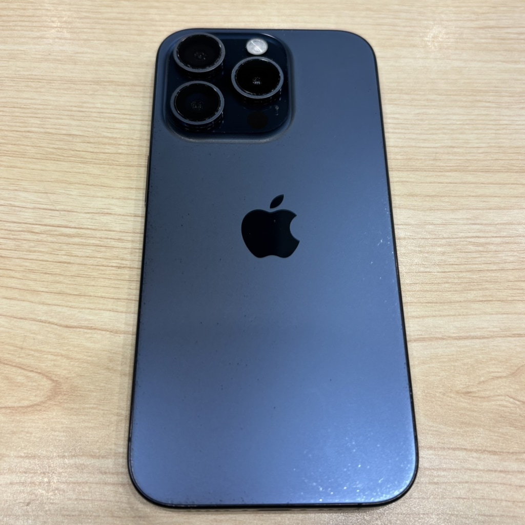 SIMロック解除(au) iPhone15 Pro 256GB ブルーチタニウム MTUG3J/A